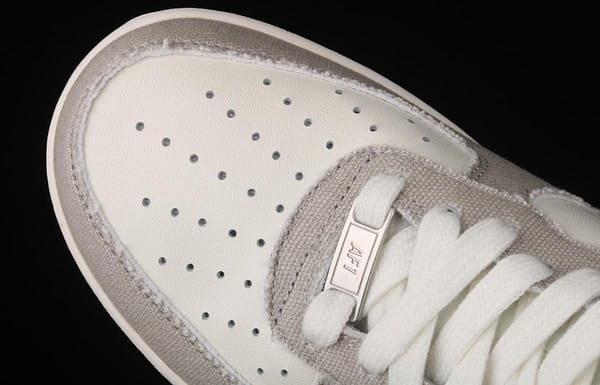 NIKE Air Force 1x07 sail leather spliced low-top casual board shoes BQ5806-228 - Image 9