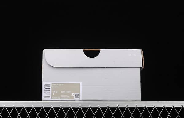 NIKE Air Force 1x07 sail leather spliced low-top casual board shoes BQ5806-228 - Image 11