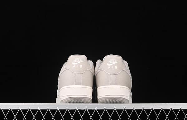 NIKE Air Force 1x07 sail leather spliced low-top casual board shoes BQ5806-228 - Image 13