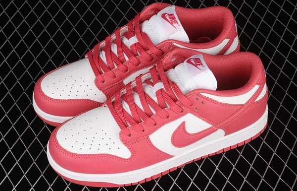 NIKE DUNK Low Raspberry Red raspberry red SB buckle rebound fashion casual board shoes DD1503-111, - Image 10