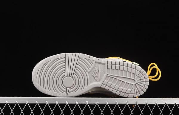 OFF-White x NIKE DUNK Low OW suede SB buckle rebound fashion casual board shoes DJ0950-109 - Image 14