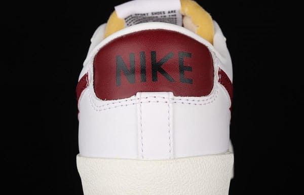 NIKE Blazer Low'77 Vintage Trail Blazers Leather Leather low-top Leisure Board shoes DA6364-102 - Image 6