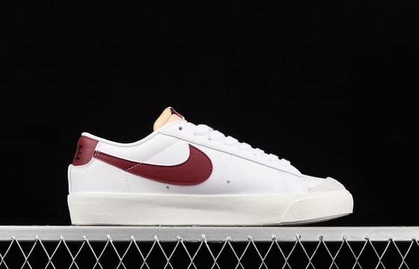 NIKE Blazer Low'77 Vintage Trail Blazers Leather Leather low-top Leisure Board shoes DA6364-102 - Image 15