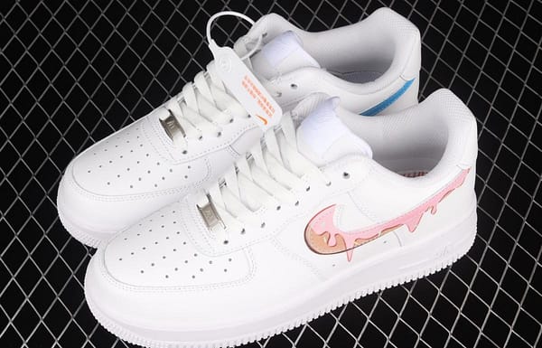 NIKE Air Force 12007 Valentine's day Valentine's Day mandarin duck hook low-end leisure sports board shoes CW2288-111, - Image 10