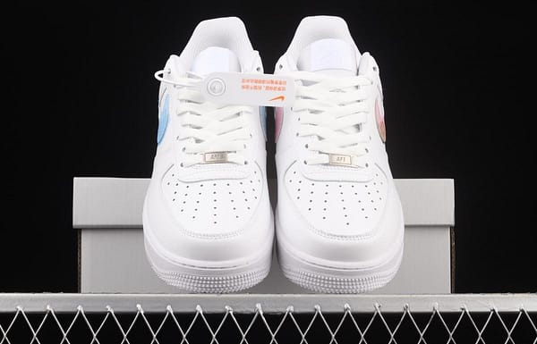 NIKE Air Force 12007 Valentine's day Valentine's Day mandarin duck hook low-end leisure sports board shoes CW2288-111, - Image 12