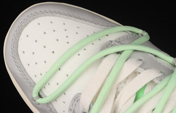 OFF-White x NIKE DUNK Low OW grey leisure sports skateboard shoes DM1602-108 - Image 10