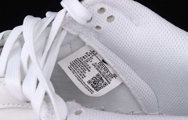 NIKE SB DUNK Low Prm pure white color SB buckle rebound fashion leisure board shoes DD1503-109 - Image 5