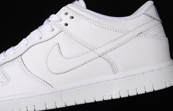 NIKE SB DUNK Low Prm pure white color SB buckle rebound fashion leisure board shoes DD1503-109 - Image 7