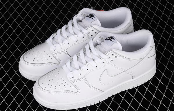 NIKE SB DUNK Low Prm pure white color SB buckle rebound fashion leisure board shoes DD1503-109 - Image 10