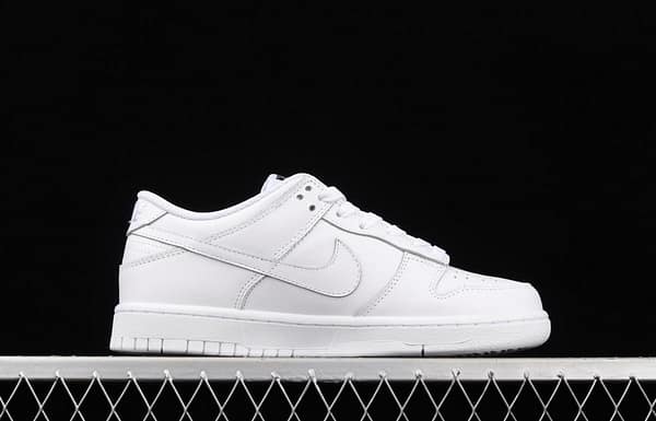 NIKE SB DUNK Low Prm pure white color SB buckle rebound fashion leisure board shoes DD1503-109 - Image 15