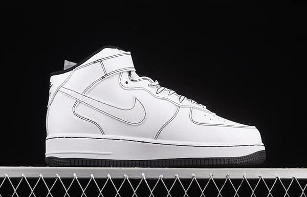 NIKE Air Force 11607 Mid medium side leisure sports board shoes CV1724-104 - Image 14