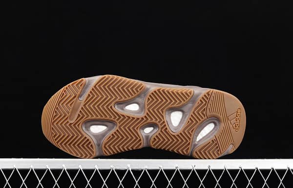 Adidas Yeezy Boost 700 Enflame Amber GZ0724 coconut 700black gray coconut 3M reflective running shoes BASF popcorn outsole - Image 15
