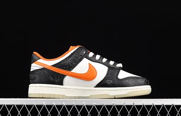 NIKE SB DUNK Low Halloween black, white and orange luminous Halloween SB rebound fashion casual board shoes DD3357-100 - Image 15