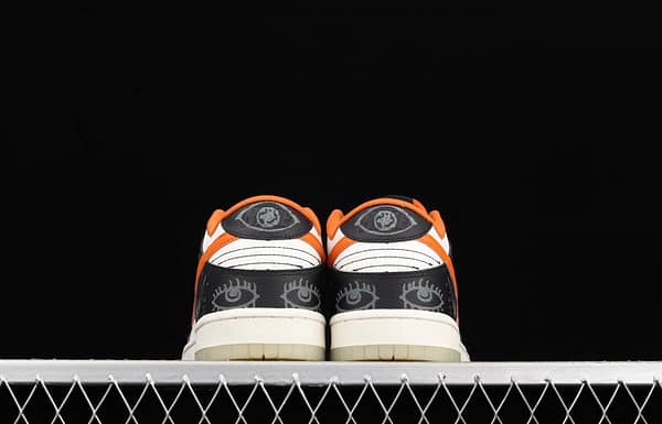 NIKE SB DUNK Low Halloween black, white and orange luminous Halloween SB rebound fashion casual board shoes DD3357-100 - Image 13