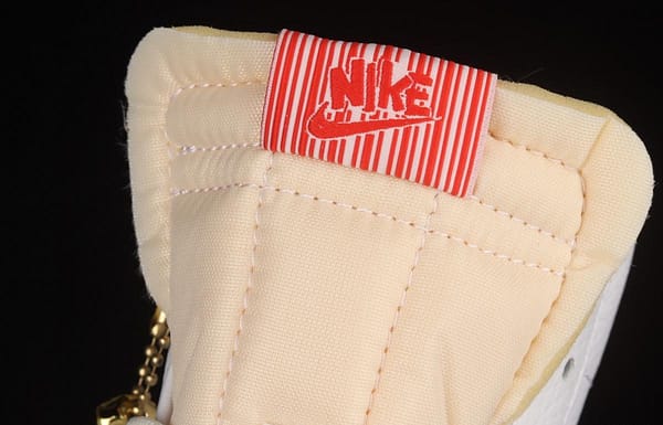 NIKE Blazer Mid'77 Vntg Emb Cream Yellow Trail Blazers high-top casual board shoes CW6421-100 - Image 8