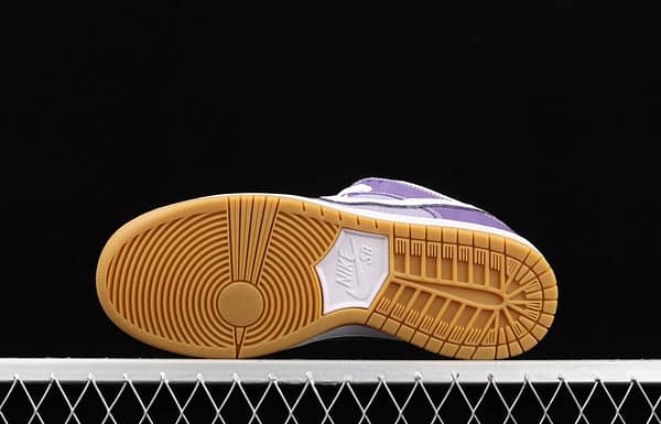 NIKE SB DUNK Low Prm secret purple color SB buckle rebound fashion casual board shoes DA9658-500 - Image 15