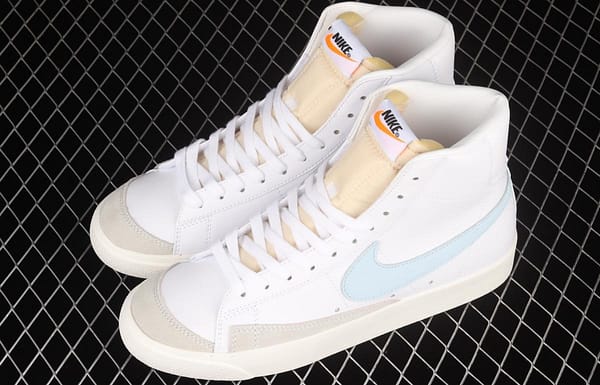NIKE Blazer Mid'77 Vntg azure blue trailblazer high top casual board shoes BQ6806-109 - Image 10