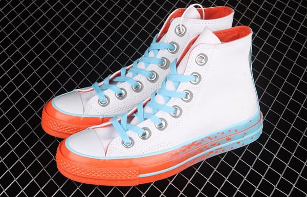 Converse Chuck Taylor All Star 1970 s game theme white blue brick red high top casual board shoes 171934C - Image 10