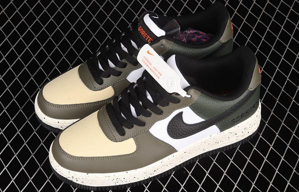 NIKE Air Force 1x07 GTX army green spliced low-top casual board shoes DM6435-222, - Image 10