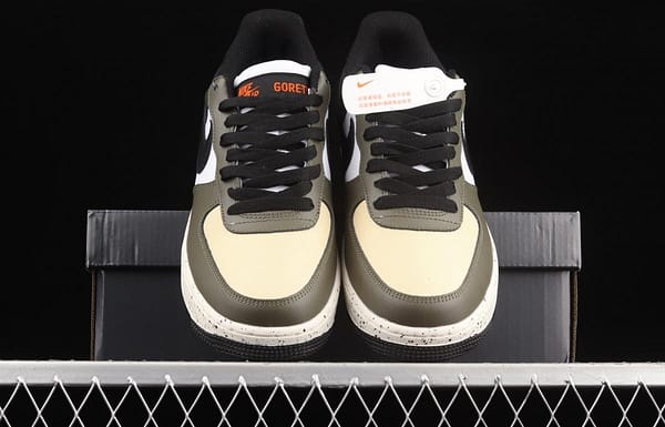 NIKE Air Force 1x07 GTX army green spliced low-top casual board shoes DM6435-222, - Image 12