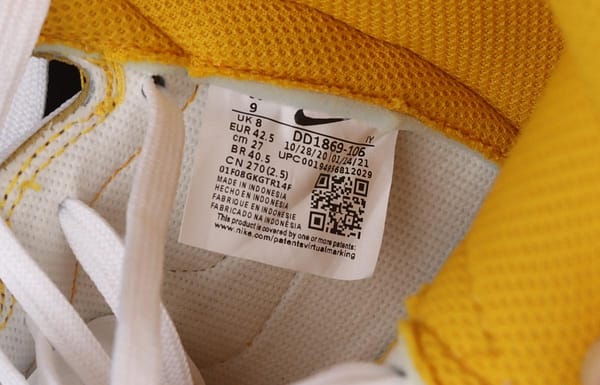 NIKE SB DUNK High white and yellow color SB rebound high upper shoes DD1869-106 - Image 5