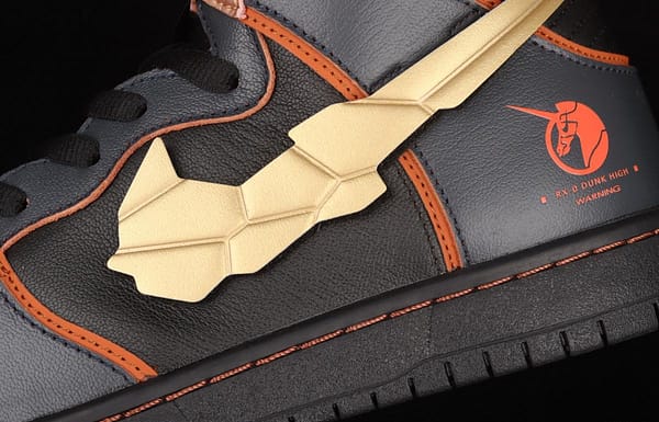 NIKE SB DUNK High Gundam joint style SB buckle rebound fashion casual board shoes DH7717-400 - Image 7