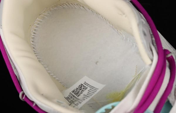 OFF-White x NIKE DUNK Low 04 of 50 OW white gray leisure sports skateboard shoes DM1602-100 - Image 4