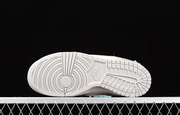 OFF-White x NIKE DUNK Low 04 of 50 OW white gray leisure sports skateboard shoes DM1602-100 - Image 14
