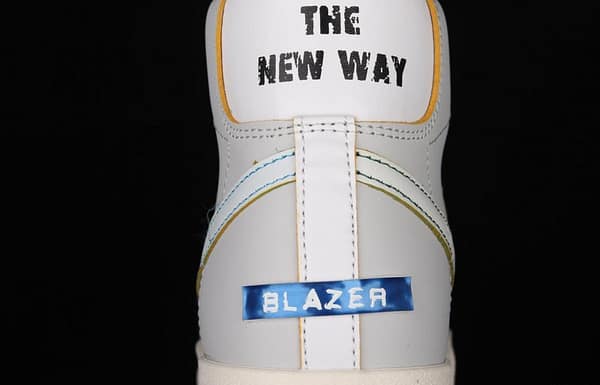 NIKE Blazer Mid GS Trail Blazers high-top casual board shoes DC5203-100 - Image 7