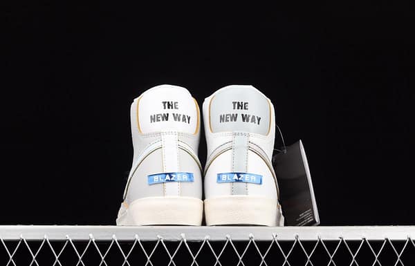 NIKE Blazer Mid GS Trail Blazers high-top casual board shoes DC5203-100 - Image 14