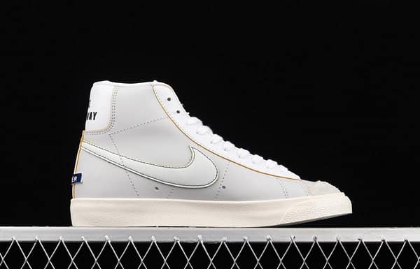 NIKE Blazer Mid GS Trail Blazers high-top casual board shoes DC5203-100 - Image 16