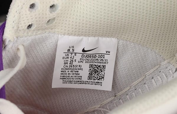 OFF-White x NIKE DUNK Low OW suede SB buckle rebound fashion casual board shoes DJ0950-101, - Image 5