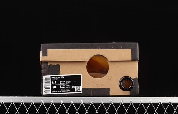 OFF-White x NIKE DUNK Low OW suede SB buckle rebound fashion casual board shoes DJ0950-101, - Image 12