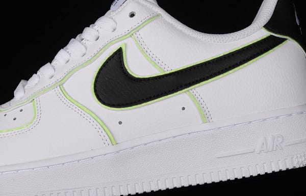 NIKE Air Force 1x07 Low black and white night bald low-top casual board shoes CW2288-304 - Image 7