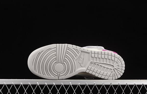 OFF-White x NIKE DUNK Low OW white gray leisure sports skateboard shoes DM1602-118 - Image 15