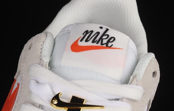 NIKE Air Force 1x 07 Low SE 50th anniversary low-top casual board shoes DA8302-101m white orange gold buckle - Image 8