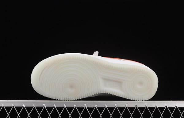 NIKE Air Force 1x 07 Low SE 50th anniversary low-top casual board shoes DA8302-101m white orange gold buckle - Image 14