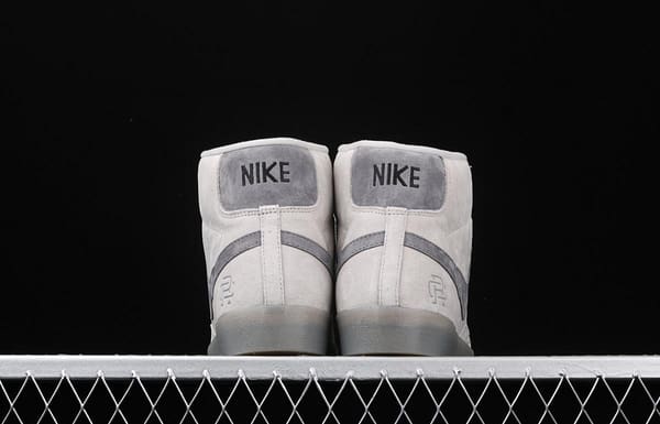 Reigning Champ x NIKE Blazer Mid Retro defending champion joint top suede 3M reflective high-top board shoes 371761-009 - Image 11