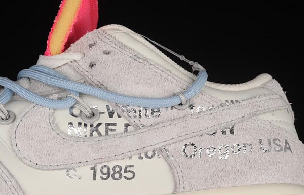 OFF-White x NIKE DUNK Low 12 of 50 OW suede SB buckle rebound fashion casual board shoes DJ0950-113 - Image 8