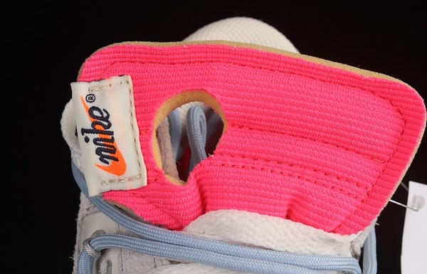 OFF-White x NIKE DUNK Low 12 of 50 OW suede SB buckle rebound fashion casual board shoes DJ0950-113 - Image 9