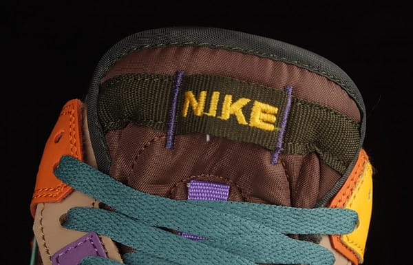 NIKE DUNK Scrap color stitching and stitching strange dazzling color low-top casual board shoes DB0500-200 - Image 8