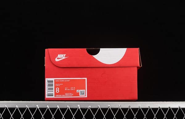 NIKE DUNK Scrap color stitching and stitching strange dazzling color low-top casual board shoes DB0500-200 - Image 11
