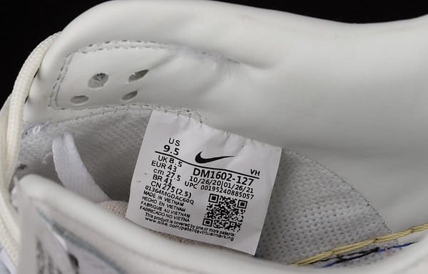 OFF-White x NIKE DUNK Low 04 of 50 OW white gray leisure sports skateboard shoes DM1602-127, - Image 6
