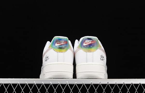 NIKE Air Force 1x07 low-top casual board shoes DM5447-111, - Image 13