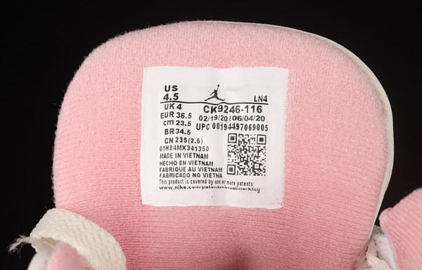 Air Jordan 3 Rust PiNIKE AJ3 Joe 3 White Pink CK9246-116 - Image 5