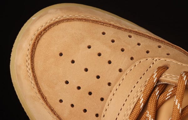 NIKE Air Force 11607 Mid wheat suede Zhongbang casual board shoes DJ9158-200 - Image 9