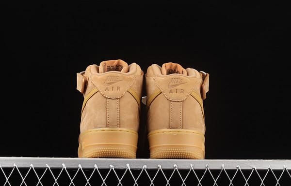 NIKE Air Force 11607 Mid wheat suede Zhongbang casual board shoes DJ9158-200 - Image 13