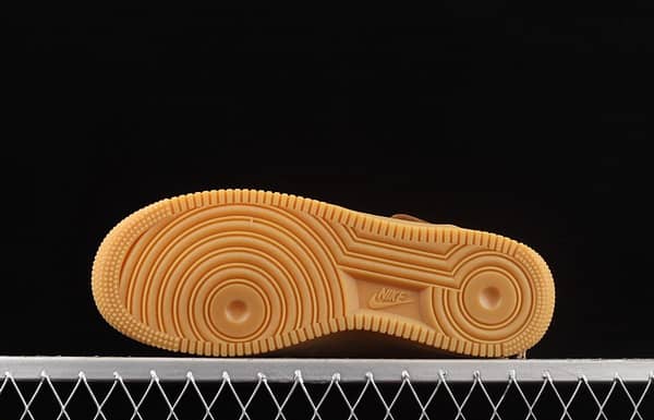 NIKE Air Force 11607 Mid wheat suede Zhongbang casual board shoes DJ9158-200 - Image 14
