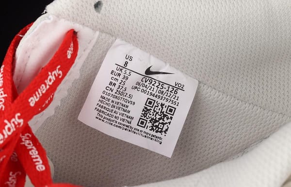 Supreme x NIKE Air Force 1y07 Air Force Joint style low-top Sports Leisure Board shoes CU9225-126 - Image 5