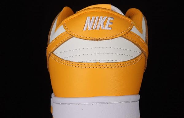 NIKE DUNK Low SB dunk series white and yellow color matching low-side leisure sports skateboard shoes DD1503-800 - Image 6